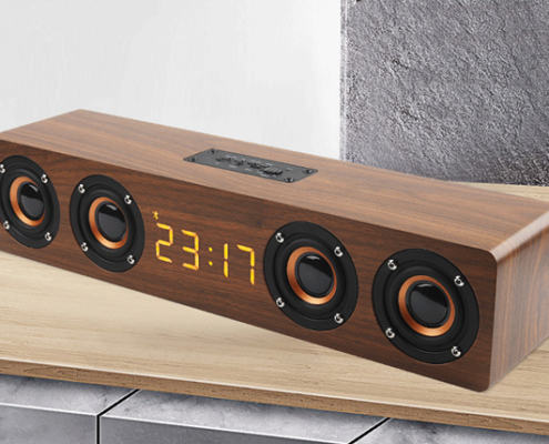 spykar speaker wooden